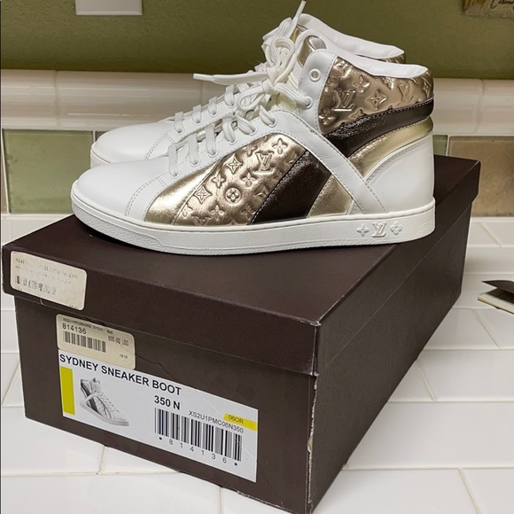 LOUIS VUITTON PARIS Sydney Sneaker Boot - Picture 2 of 10